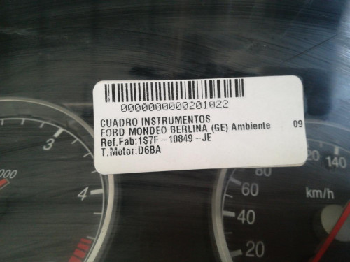  CUADRO INSTRUMENTOS FORD MONDEO BERLINA (GE) 