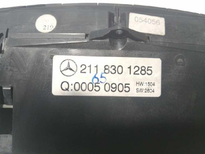 MANDO CLIMATIZADOR, MERCEDES-BENZ, CLASE E (BM 211) BERLINA