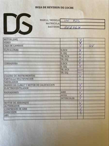 VOLKSWAGEN EOS (1F7)(2006) de segunda mano