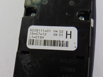 MANDO ELEVALUNAS DELANTERO IZQUIERDO, BMW, SERIE 3 BERLINA (F30)