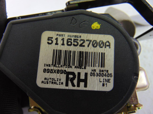  CINTURON SEGURIDAD DELANTERO DERECHO HYUNDAI SONATA (NF) 