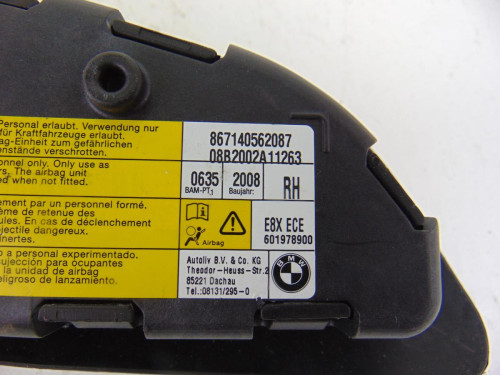  AIRBAG LATERAL DELANTERO DERECHO BMW SERIE 1 BERLINA (E81/E87) 