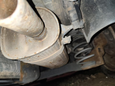 SILENCIADOR TRASERO, CITROEN, C2