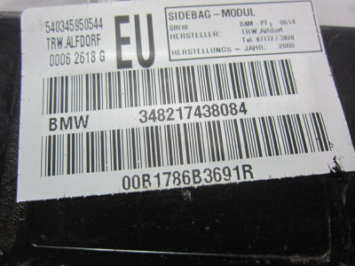 AIRBAG LATERAL DELANTERO DERECHO, BMW, SERIE 3 BERLINA (E46)