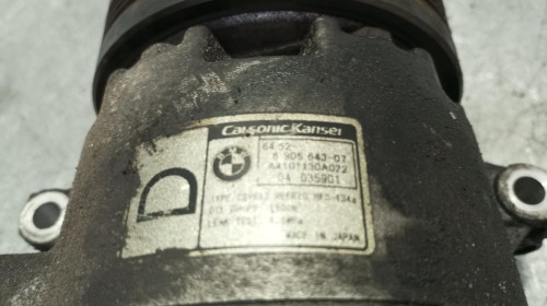 COMPRESOR AIRE ACONDICIONADO, BMW, SERIE 3 COMPACTO (E46)