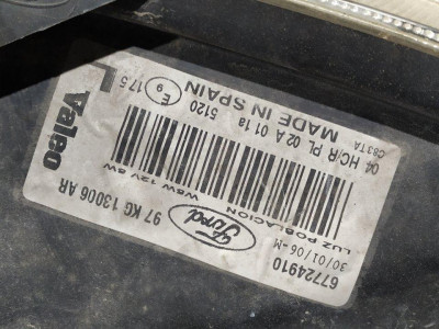 FARO IZQUIERDO, FORD, KA (CCQ)