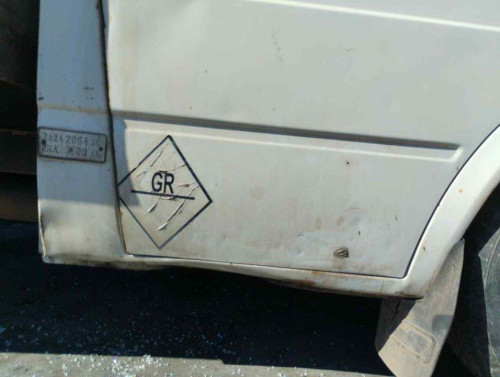 PUERTA DELANTERA DERECHA Ford TRANSIT FURGÓN (CY/DY)(1986) 