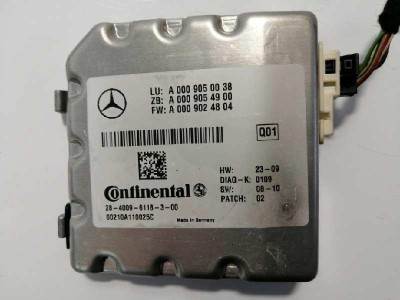MODULO ELECTRONICO, MERCEDES-BENZ, CLASE E (BM 212) LIM.