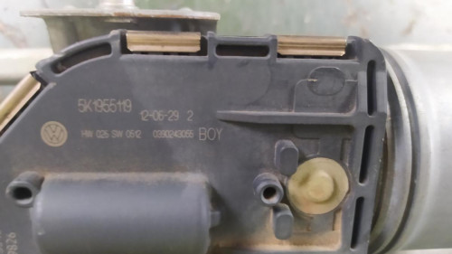 MOTOR LIMPIA DELANTERO Volkswagen GOLF VI (5K1)(10.2008) 