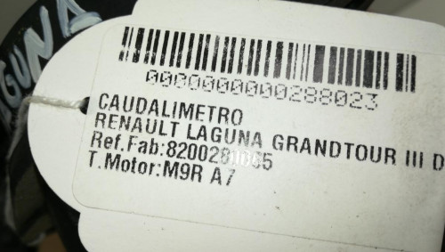  CAUDALIMETRO Renault LAGUNA II GRANDTOUR (KG0) 