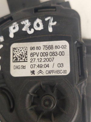 PEDAL ACELERADOR, PEUGEOT, 207