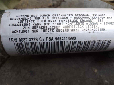 AIRBAG CORTINA DELANTERO DERECHO, Citroen, C4 PICASSO