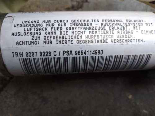 AIRBAG CORTINA DELANTERO DERECHO Citroen C4 PICASSO 