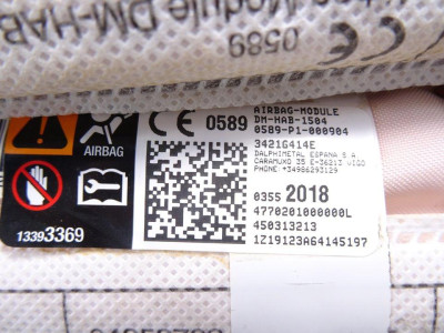 AIRBAG CORTINA DELANTERO IZQUIERDO, CITROEN, C3 AIRCROSS