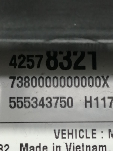  PANTALLA MULTIFUNCION OPEL ASTRA K BERLINA 5P 