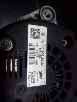 ALTERNADOR, MERCEDES-BENZ, CLASE E (BM 212) LIM.