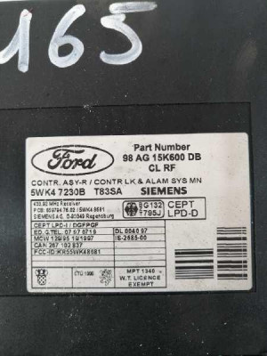 MODULO ELECTRONICO, FORD, FOCUS BERLINA (CAK)