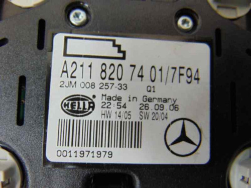  LUZ INTERIOR MERCEDES-BENZ CLASE E (BM 211) FAMILIAR 