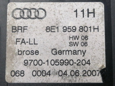 ELEVALUNAS DELANTERO IZQUIERDO, AUDI, A4 AVANT (8E)