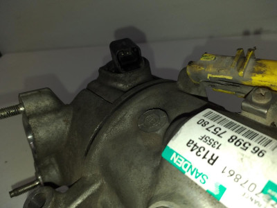 COMPRESOR AIRE ACONDICIONADO, PEUGEOT, 207