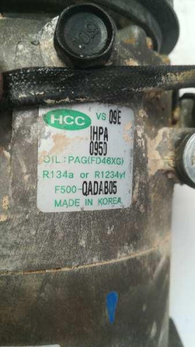  COMPRESOR AIRE ACONDICIONADO HYUNDAI I10 (IA) 