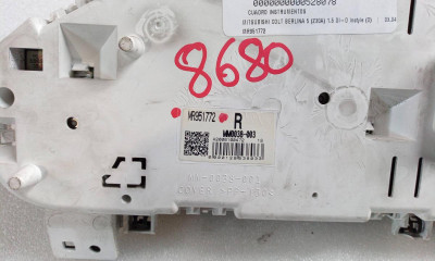 CUADRO INSTRUMENTOS, MITSUBISHI, COLT CZ3 BERL. 5 (Z30A)