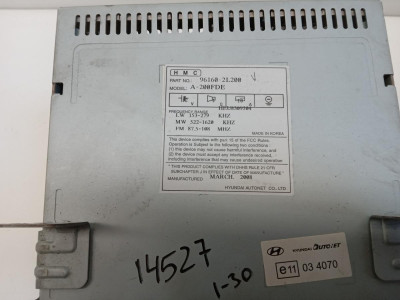 SISTEMA AUDIO / RADIO CD, HYUNDAI, I30 (FD)