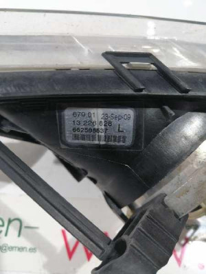 FARO ANTINIEBLA IZQUIERDO, OPEL, INSIGNIA BERLINA