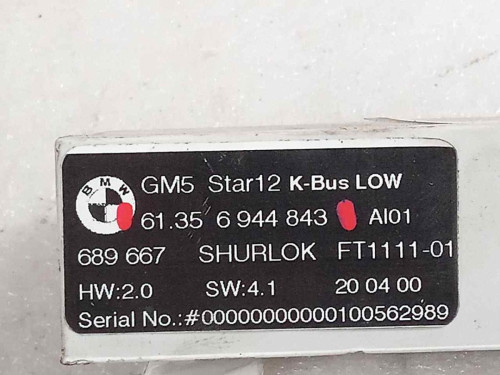  MODULO ENCENDIDO, BMW, SERIE 3 COMPACTO (E46) 