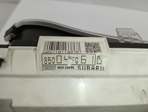  CUADRO INSTRUMENTOS, SUBARU, IMPREZA (G12) 
