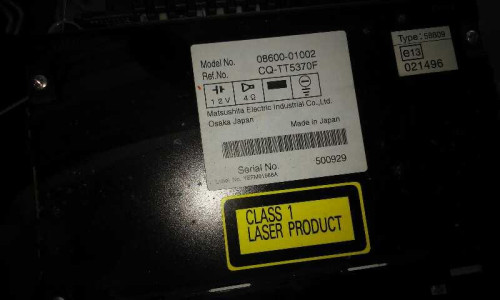 SISTEMA AUDIO / RADIO CD TOYOTA LAND CRUISER (J12) 