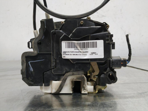  CERRADURA PUERTA DELANTERA IZQUIERDA Mitsubishi COLT CZ3 BERL. 3 (Z30) 