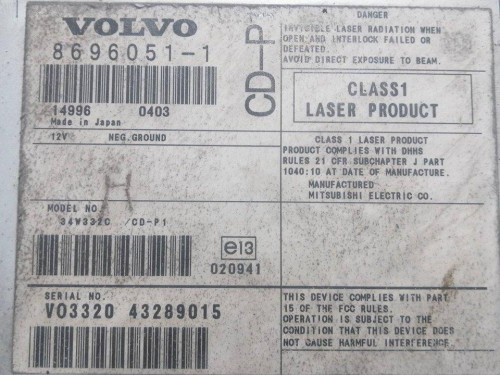  NO IDENTIFICADO VOLVO S40 BERLINA 