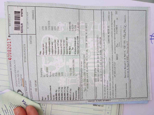 SSANGYONG KYRON — Donor Vehicle for Used Parts 