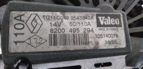  ALTERNADOR Renault SCENIC II (JM) 