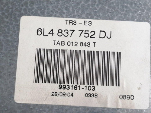 ELEVALUNAS DELANTERO DERECHO Seat CORDOBA BERLINA (6L2) 