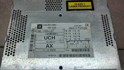 NO IDENTIFICADO, OPEL, ZAFIRA B