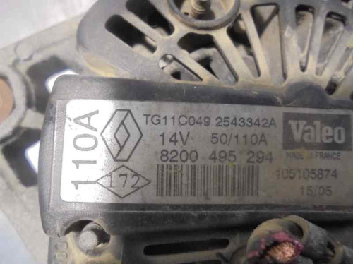  ALTERNADOR Renault MEGANE II COUPE/CABRIO 