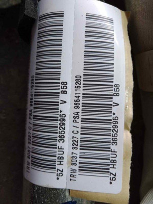 AIRBAG CORTINA DELANTERO IZQUIERDO, Citroen, C4 PICASSO