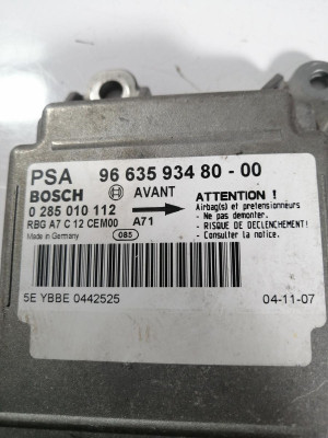 CENTRALITA AIRBAG, PEUGEOT, 207