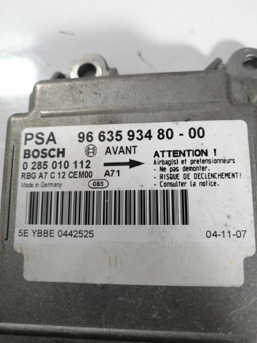  CENTRALITA AIRBAG PEUGEOT 207 