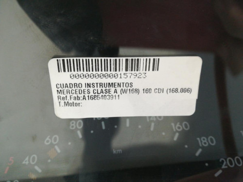  CUADRO INSTRUMENTOS, , 