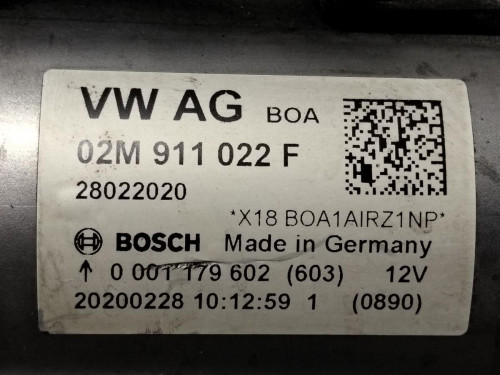 MOTOR ARRANQUE VOLKSWAGEN GOLF VII BERLINA (BQ1/BE2) 