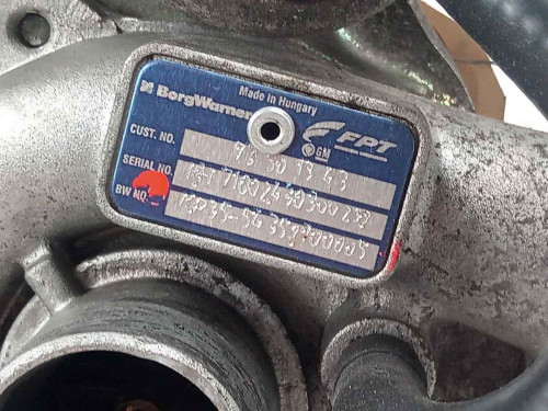  TURBOCOMPRESOR Fiat III FIORINO (225) 