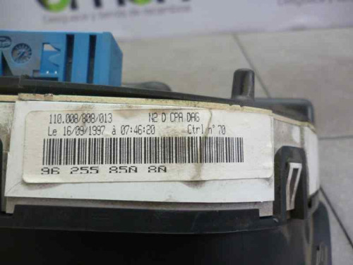  CUADRO INSTRUMENTOS PEUGEOT 306 3/5 PT. / 4 PT. (S2) 