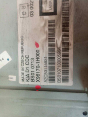 SISTEMA AUDIO / RADIO CD, KIA, CEED (ED)