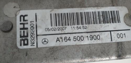  INTERCOOLER MERCEDES-BENZ CLASE ML (BM 164) 