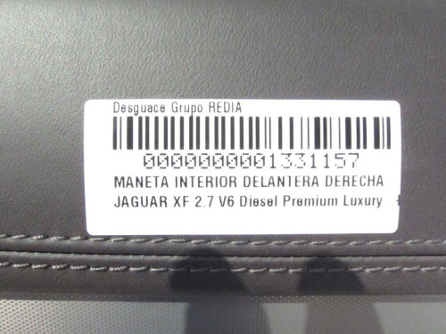  MANETA INTERIOR DELANTERA DERECHA JAGUAR XF 