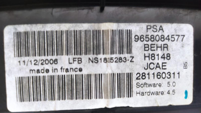 MANDO CLIMATIZADOR, Citroen, C4 BERLINA