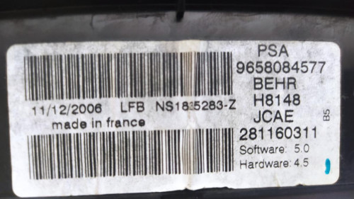MANDO CLIMATIZADOR Citroen C4 BERLINA 